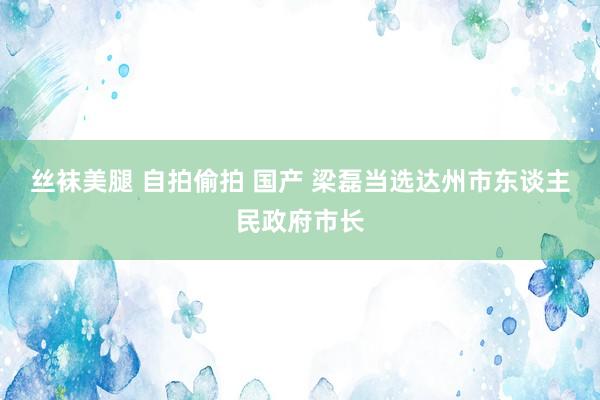 丝袜美腿 自拍偷拍 国产 梁磊当选达州市东谈主民政府市长