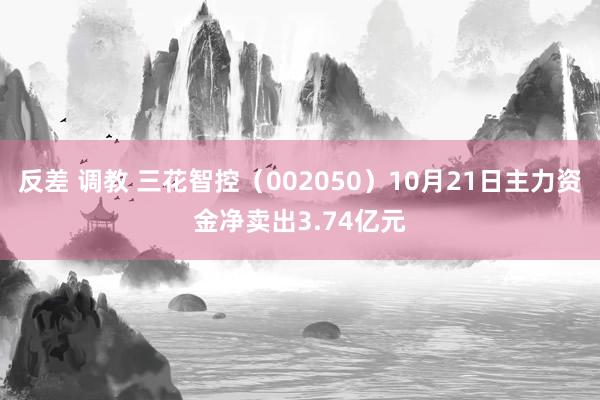 反差 调教 三花智控（002050）10月21日主力资金净卖出3.74亿元