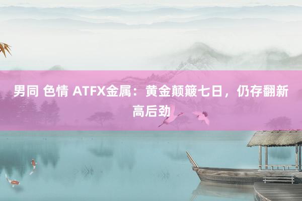 男同 色情 ATFX金属：黄金颠簸七日，仍存翻新高后劲